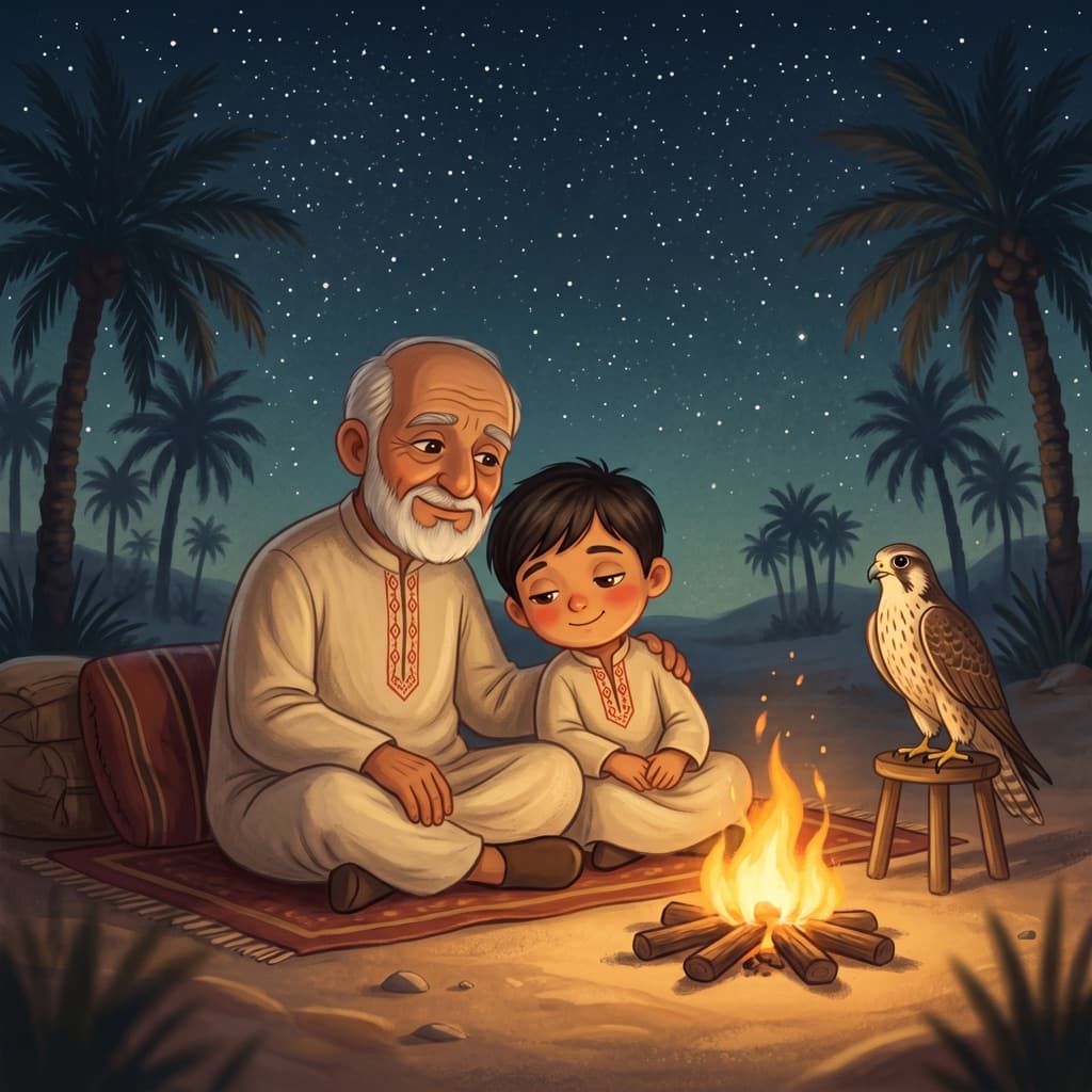 Selim and the Desert Falcon, page 11